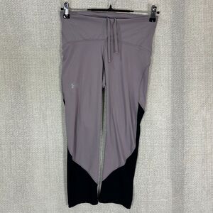 Under Armour Leggings Womens Medium Purple 26x20 Fly Fast 2.0 Heatgear Crop